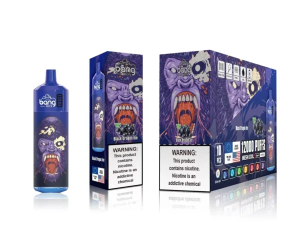 Bang Box 12000 Puffs 0% 2% 3% 5% Vente en gros de vape jetable rechargeable à la nicotine - FishVape - 4