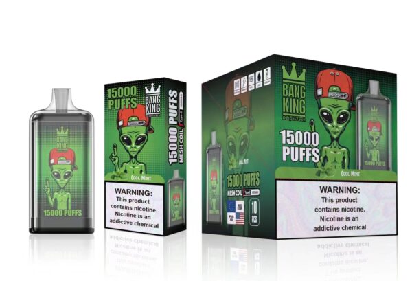 Bang King 15000 Puff-uri 0% 2% 3% 5% Vape reîncărcabil de unică folosință cu nicotină Comerț cu ridicata - FishVape - 6