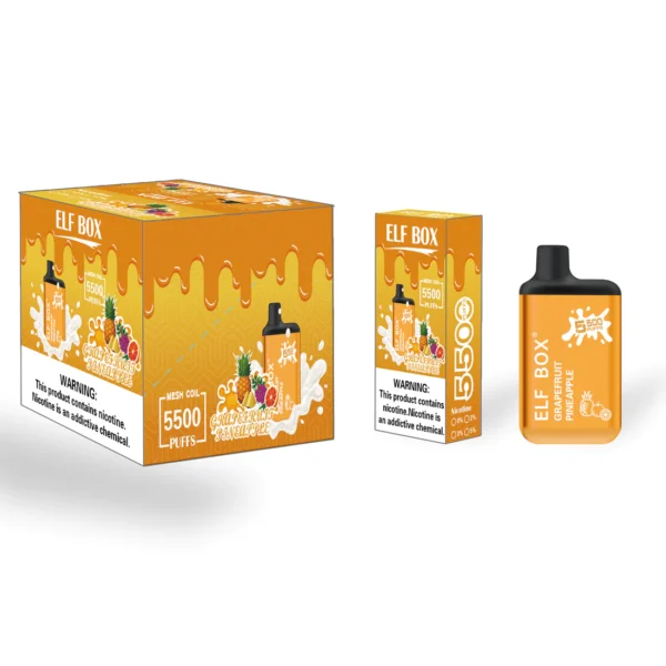 ELF BOX 5500 Vape de unică folosință 5500 Puffs Pix autentic pentru țigări electronice - FishVape - 4
