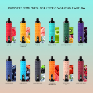 ELF BOX SHISHA 16000 Puffs 0%/2%/3%/5% Nicotine Rechargeable Disposable Vape Wholesale - FishVape - 15