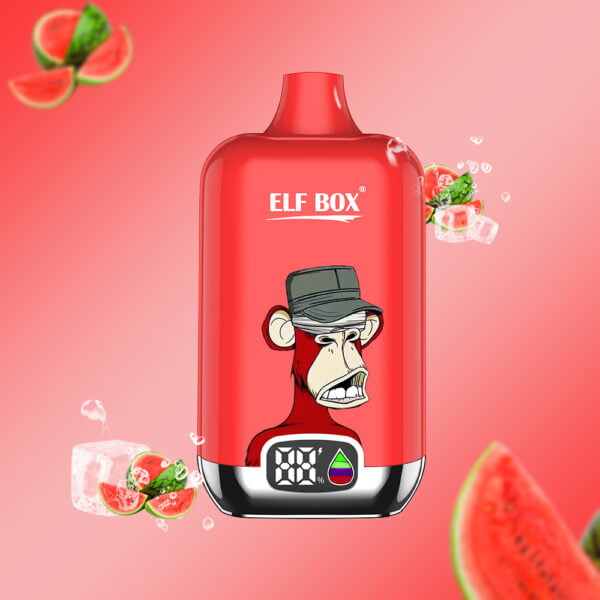 ELF Box digital 12000 Züge 0% 2% 3% 5% Nikotin LED-Anzeige Einweg-Vape Großhandel - FishVape - 2
