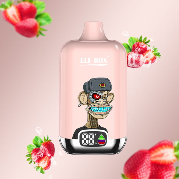 ELF Box digital 12000 Züge 0% 2% 3% 5% Nikotin LED-Anzeige Einweg-Vape Großhandel - FishVape - 5