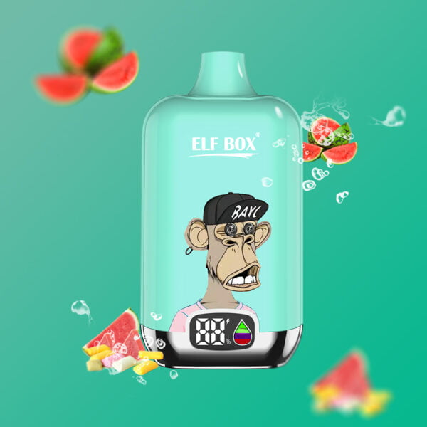 ELF Box digital 12000 Züge 0% 2% 3% 5% Nikotin LED-Anzeige Einweg-Vape Großhandel - FishVape - 3