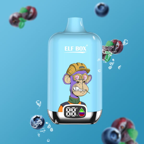 ELF Box digital 12000 Züge 0% 2% 3% 5% Nikotin LED-Anzeige Einweg-Vape Großhandel - FishVape - 13