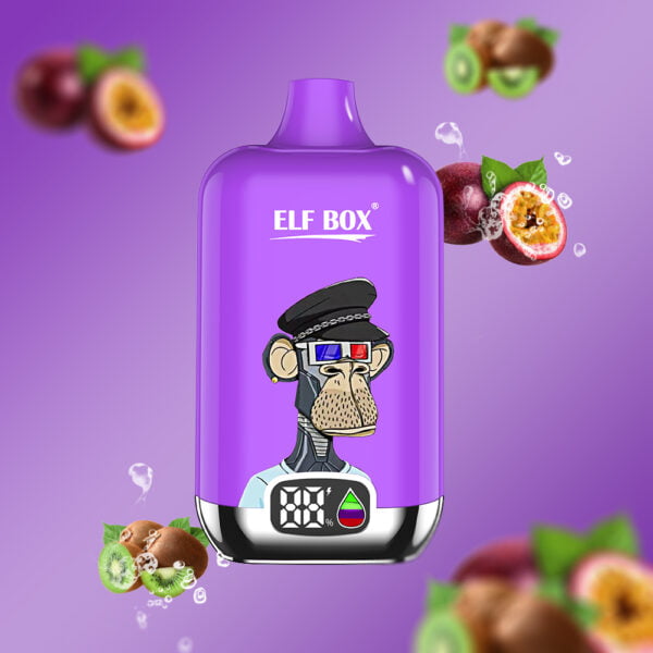 ELF Box digital 12000 Züge 0% 2% 3% 5% Nikotin LED-Anzeige Einweg-Vape Großhandel - FishVape - 8