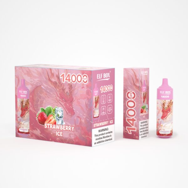 ELF BOX 14000 Rookwolken 0%/2%/3%/5% Nicotine Oplaadbare Wegwerp Vape Groothandel - FishVape - 6