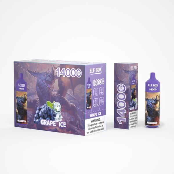 ELF BOX 14000 Rookwolken 0%/2%/3%/5% Nicotine Oplaadbare Wegwerp Vape Groothandel - FishVape - 10