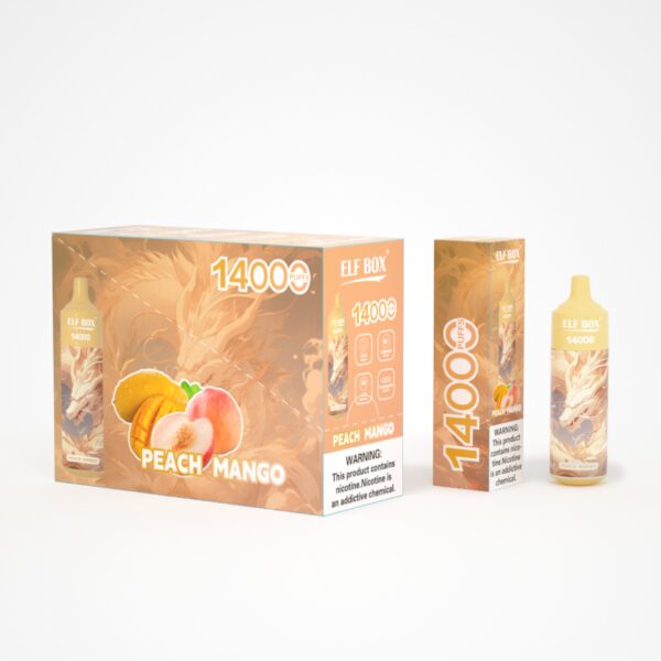 ELF BOX 14000 Rookwolken 0%/2%/3%/5% Nicotine Oplaadbare Wegwerp Vape Groothandel - FishVape - 8