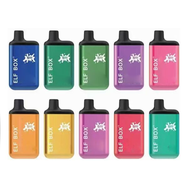 ELF BOX 5500 Vape de unică folosință 5500 Puffs Pix autentic pentru țigări electronice - FishVape - 2