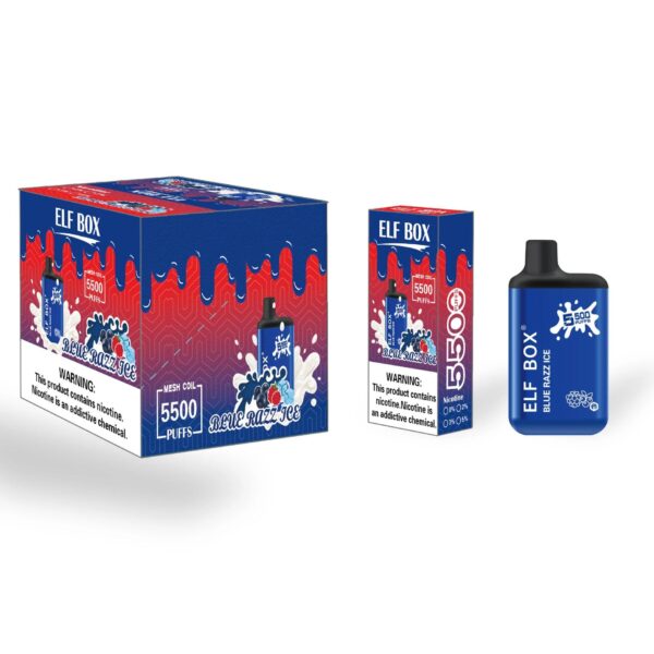 ELF BOX 5500 Vape de unică folosință 5500 Puff-uri pix autentic pentru țigări electronice - FishVape - 8