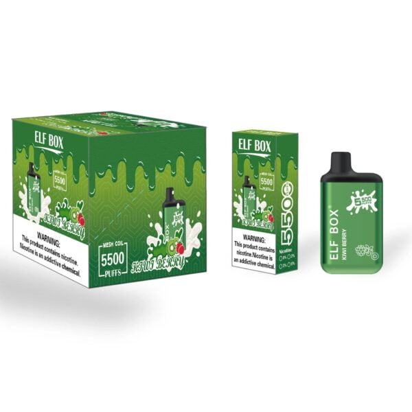 ELF BOX 5500 Vape de unică folosință 5500 Puff-uri pix autentic pentru țigări electronice - FishVape - 6