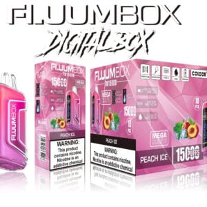 FluuM Digital Box TN 15000 Puffs 0% 2% 3% 5% Nicotine Rechargeable Disposable Vape Pen Pods E-Cigarette Wholesale - FishVape - 15