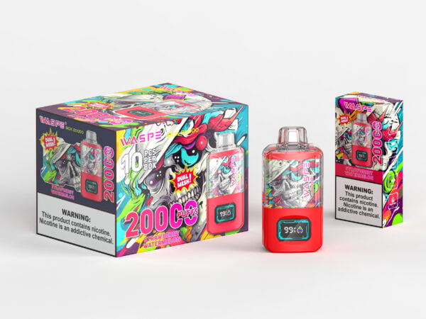 WASPE 20000 PUFFS Dual Mesh Box 0% 2% 3% 5% Nicotine Disposable Vape Wholesale - FishVape - 4
