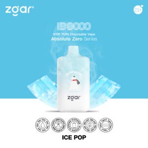 ZGAR ICE BOX 8000 Puffs 2% Nicotina Vape desechable recargable al por mayor - FishVape - 17