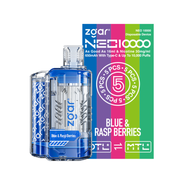 ZGAR NEO 10000 Puffs 3% Nicotina Vape desechable recargable al por mayor - FishVape - 10