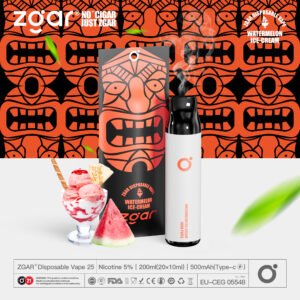 ZGAR ZG25 3000 Puffs 5% Никотиновая перезаряжаемая одноразовая капсула оптом - FishVape - 22