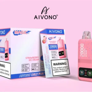 AIVONO 20000 Puffs Dual Mesh 0% 2% 3% 5% Alacsony nikotintartalmú újratölthető eldobható Vapes Pen tömeges vásárlás Nagyker - FishVape - 8