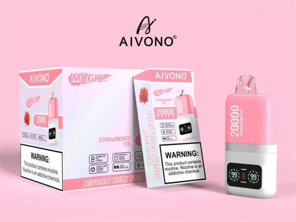 AIVONO 20000 Puffs Dual Mesh 0% 2% 3% 5% Alacsony nikotin tartalmú újratölthető eldobható Vapes Pen tömeges vásárlás Nagyker - FishVape - 3