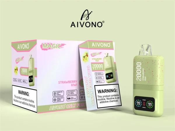 AIVONO 20000 Puffs Dual Mesh 0% 2% 3% 5% Alacsony nikotintartalmú újratölthető eldobható Vapes Pen tömeges vásárlás Nagyker - FishVape - 5
