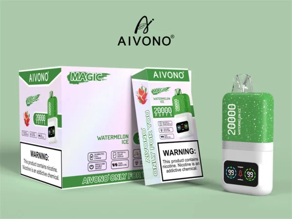 AIVONO 20000 Puffs Dual Mesh 0% 2% 3% 5% Alacsony nikotintartalmú újratölthető eldobható Vapes Pen tömeges vásárlás Nagyker - FishVape - 1