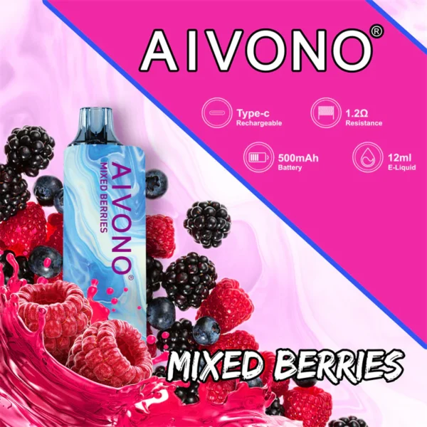 AIVONO AIM GUN 7000 Rookwolken 0% 2% 3% 5% Oplaadbare wegwerpvapes-pen met laag nicotinegehalte Bulk Koop groothandel - FishVape - 6
