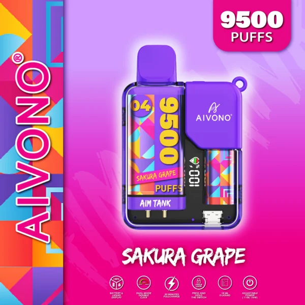 AIVONO AIM TANK 9500 Puffs 0% 2% 3% 5% Penna per vaporizzatori usa e getta ricaricabile a basso contenuto di nicotina all'ingrosso Acquista all'ingrosso - FishVape - 5