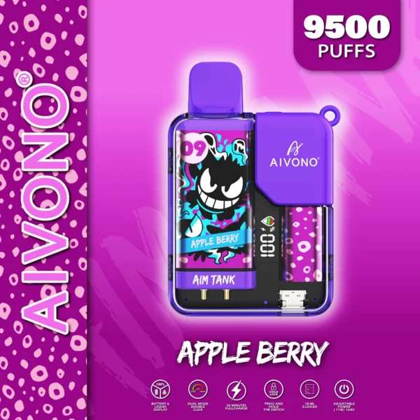 AIVONO AIM TANK 9500 Puffs 0% 2% 3% 5% Penna per vaporizzatori usa e getta ricaricabile a basso contenuto di nicotina all'ingrosso Acquista all'ingrosso - FishVape - 12