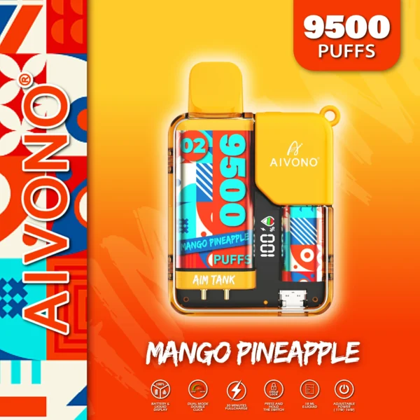 AIVONO AIM TANK 9500 Puffs 0% 2% 3% 5% Penna per vaporizzatori usa e getta ricaricabile a basso contenuto di nicotina all'ingrosso Acquista all'ingrosso - FishVape - 3