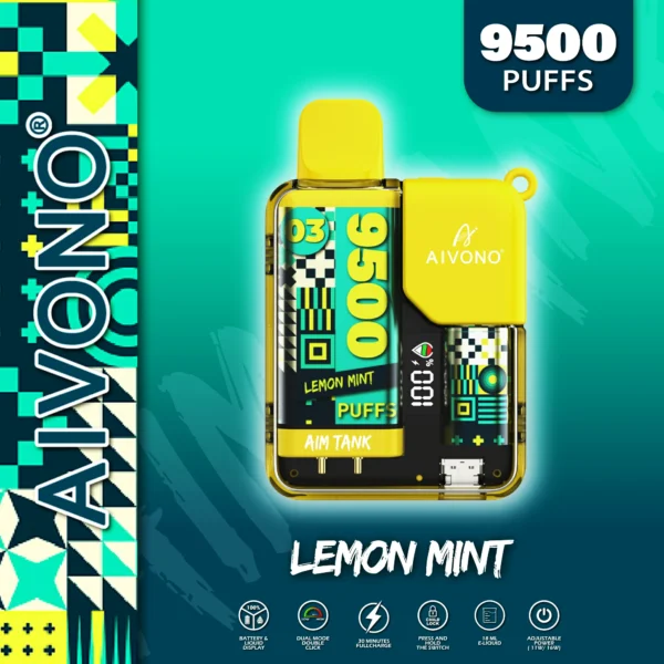 AIVONO AIM TANK 9500 Puffs 0% 2% 3% 5% Penna per vaporizzatori usa e getta ricaricabile a basso contenuto di nicotina all'ingrosso Acquista all'ingrosso - FishVape - 4