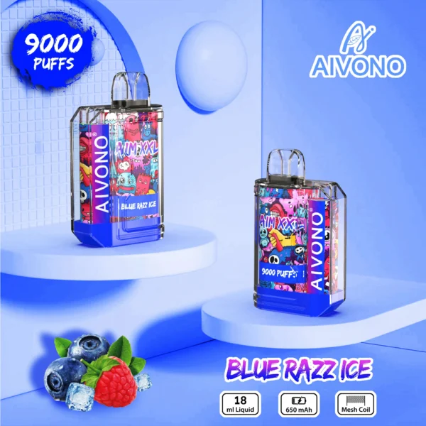 AIVONO AIM XXL 9000 Puffs 0% 2% 3% 5% Nikotynowy akumulator Jednorazowy długopis Vapes Kup hurtowo - FishVape - 6