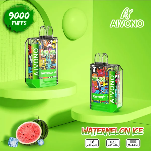 AIVONO AIM XXL 9000 Puffs 0% 2% 3% 5% Nikotynowy akumulator Jednorazowy Vapes Pen Luzem Kup hurtowo - FishVape - 2