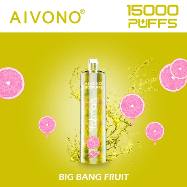 AIVONO FATMAN 15000 Puffs 0% 2% 3% 5% Low Nicotina Reincarable Vapes Pen vrac Cumpărați cu ridicata - FishVape - 4