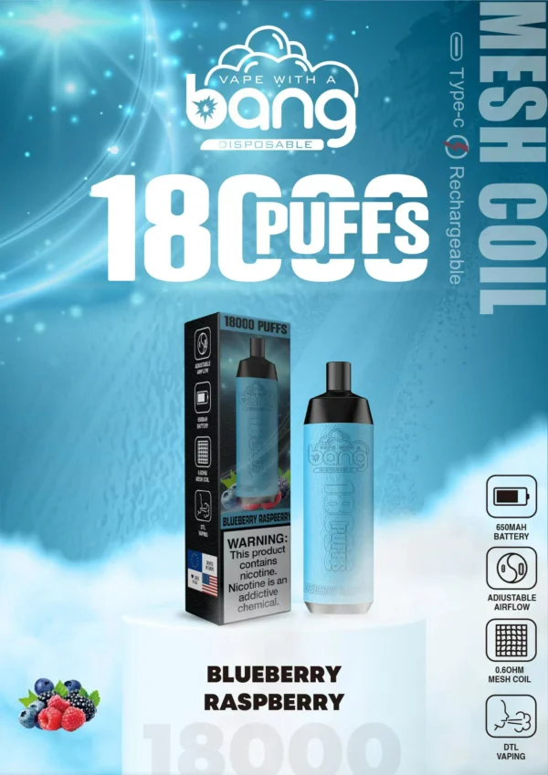 Bang Crown Bar 18000 Rookwolken 0% 2% 3% 5% Oplaadbare wegwerpvapes-pen met laag nicotinegehalte Bulk Koop groothandel - FishVape - 17