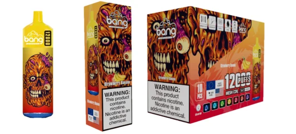 Bang 12000 Puffs 0% 2% 3% 5% Nikotynowy akumulator Jednorazowy długopis Vapes Kup hurtowo - FishVape - 3