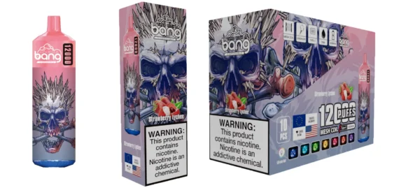 Bang 12000 Puffs 0% 2% 3% 5% Nikotynowe akumulatory jednorazowe Vapes Pen Luzem Kupuj hurtowo - FishVape - 16