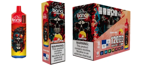 Bang 12000 Puffs 0% 2% 3% 5% Nikotynowe akumulatory jednorazowe Vapes Pen Luzem Kupuj hurtowo - FishVape - 17