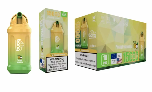 Bang 15000 Puffs 0% 2% 3% 5% Caneta Vapes descartáveis ​​recarregáveis ​​com baixa nicotina em massa Compre no atacado - FishVape - 12