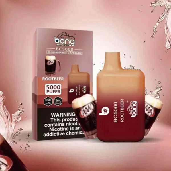 Bang BC 5000 Puffs 0% 2% 3% 5% Stylo vape jetable rechargeable à faible teneur en nicotine en vrac Acheter en gros - FishVape - 2