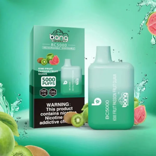 Bang BC 5000 Puffs 0% 2% 3% 5% Stylo vape jetable rechargeable à faible teneur en nicotine en vrac Acheter en gros - FishVape - 4