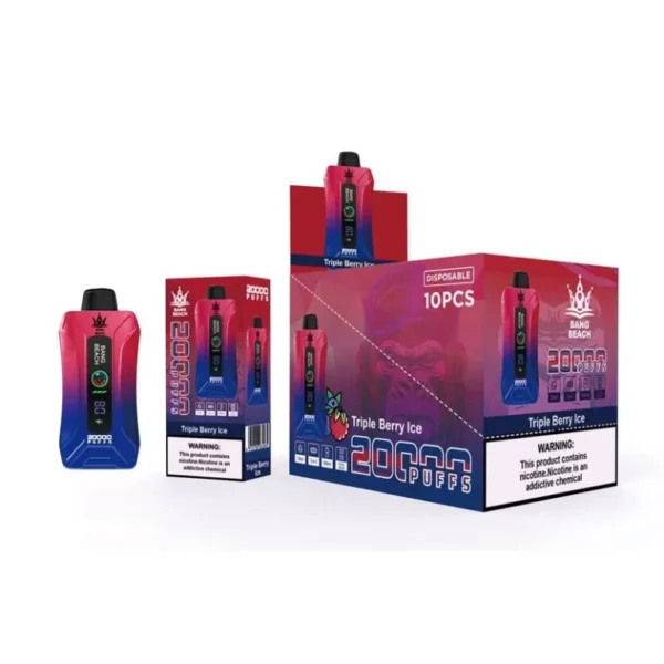 Bang Beach 20000 Rookwolken 0% 2% 3% 5% Oplaadbare wegwerpvapes-pen met laag nicotinegehalte Bulk Koop groothandel - FishVape - 4