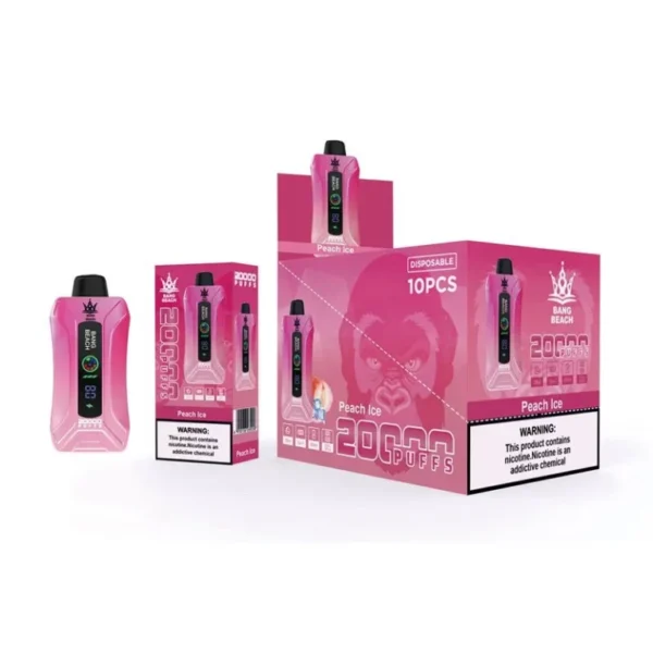 Bang Beach 20000 Rookwolken 0% 2% 3% 5% Oplaadbare wegwerpvapes-pen met laag nicotinegehalte in bulk Koop groothandel - FishVape - 8