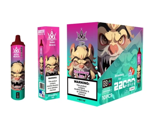 Bang Beach 22000 Puffs 0% 2% 3% 5% Low Nicotine Rechargeable Bulk Buy Disposable Vape Pen Wholesale - FishVape - 11