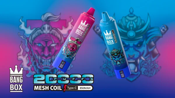 Bang Box 20000 Puffs 0% 2% 3% 5% Nikotinarm, wiederaufladbar, Großpackung, Einweg-Vape-Pen im Großhandel kaufen – FishVape – 1