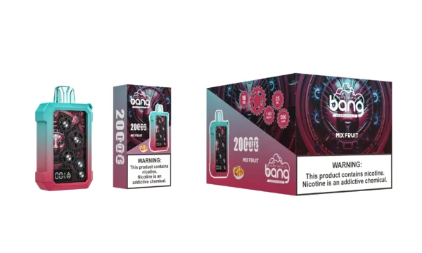 Bang Gear Tick Tock 20000 Rookwolken 0% 2% 3% 5% Oplaadbare wegwerpvapes-pen met laag nicotinegehalte Bulk Koop groothandel - FishVape - 12