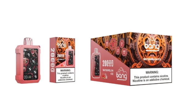Bang Gear Tick Tock 20000 Rookwolken 0% 2% 3% 5% Oplaadbare wegwerpvapes-pen met laag nicotinegehalte Bulk Koop groothandel - FishVape - 3