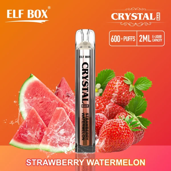 ELF BOX CRYSTAL BAR 600 Puffs 0% 2% 5% Nicotine Vape jetable rechargeable en vrac Acheter en gros - FishVape - 11