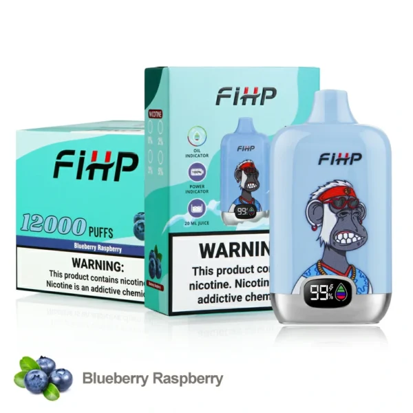 FIHP 12000 Rookwolken 2% 5% Oplaadbare wegwerp-vapes-pen met laag nicotinegehalte Bulk kopen groothandel - FishVape - 11