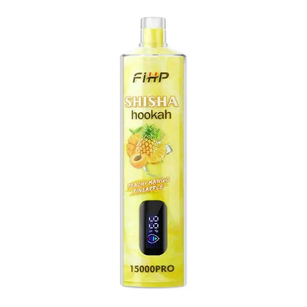 FIHP Shisha Hookah 15000 Pro Puffs 6 mg Stylo à vape jetable rechargeable à faible teneur en nicotine Acheter en gros - FishVape - 4
