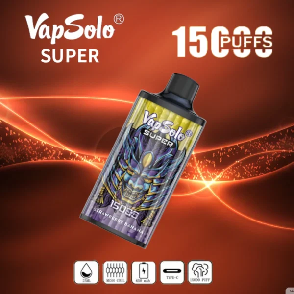 Vapsolo Super 15000 Rookwolken 2% 5% Laag nicotinegehalte Bulk Koop oplaadbare wegwerpvapes-pen groothandel - FishVape - 7