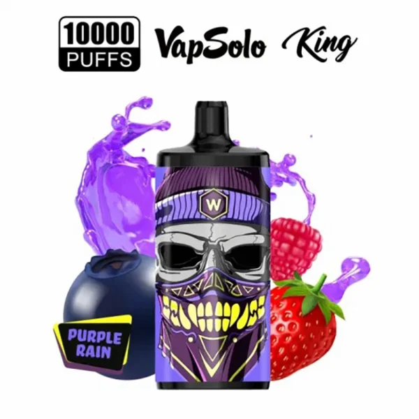 Vapsolo King 10000 Puffs 2% 5% Low Nicotine Rechargeable Disposable Vapes Pen Bulk Buy Wholesale - FishVape - 2